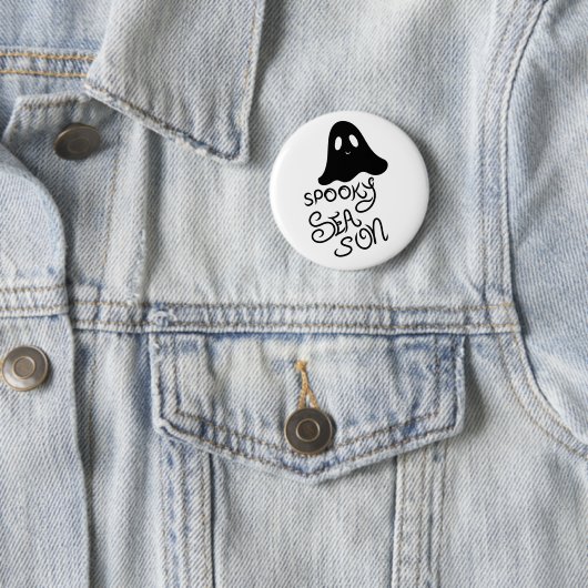 おばけの季節 かわいいお化け ハロウィンボタン  缶バッジ (インサイチュ)