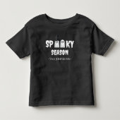おばけの季節 - かわいいハロウィンの子供服 トドラーTシャツ (正面)