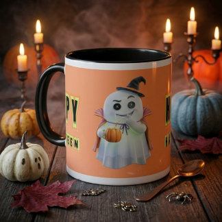 おばけの季節 ゴースト ハロウィン コーヒーマグ マグカップ