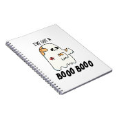 おばけの怪我 面白いハロウィン・ジョーク ノートブック (右側)