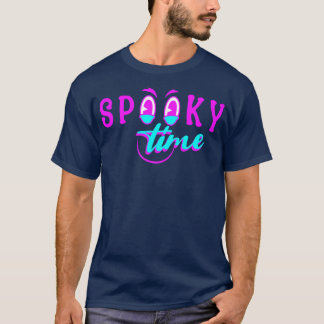 おばけの時間の笑顔 Tシャツ
