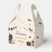 おばけの1歳ハロウィンバースデー 女の子 幽霊 フェイバーボックス (正面サイド)