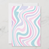 おばけの1歳ハロウィンパーティー 招待状 (裏面)