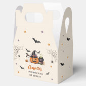 おばけの1歳 ハロウィン バースデー 女の子 フェイバーボックス (オープン)