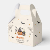 おばけの1歳 ハロウィン バースデー 女の子 フェイバーボックス (正面サイド)