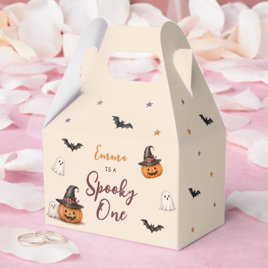 おばけの1歳 ハロウィン バースデー 女の子 フェイバーボックス (ウェディング)