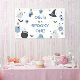 おばけの1歳 ハロウィン 誕生日 ガールズ 横断幕