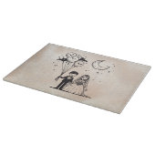 おばけカップル カッティングボード (角)