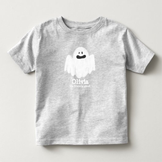おばけキッズTシャツ 怖可愛いハロウィン  トドラーTシャツ (正面)