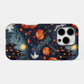 おばけハロウィンお化けの夜 iPhone 16 Proケース iPhoneケース (裏面横)
