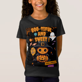 おばけハロウィンキッズTシャツ | スプーキー・パンプキン Tシャツ