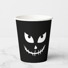 おばけハロウィンサマーウィーン黒いカボチャ 紙コップ