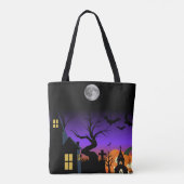 おばけハロウィンナイトトートバッグ トートバッグ (裏面)