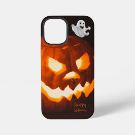 おばけハロウィン かわいい幽霊 iPhone 12 MINIケース