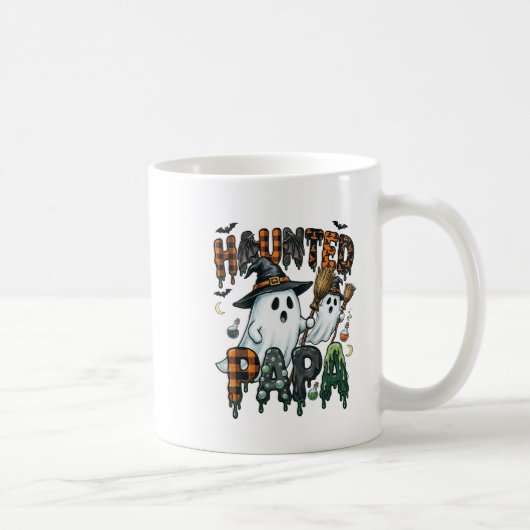 おばけパパのハロウィンデザイン コーヒーマグカップ (右)