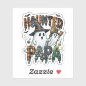 おばけパパのハロウィンデザイン シール (シート)