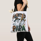 おばけパパのハロウィンデザイン トートバッグ (クローズアップ)