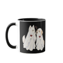 おばけワインゴシップ犬マグカップ