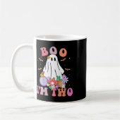 おばけ ブゥー 2歳 2回目の誕生日 子供 ハロウィンT コーヒーマグカップ (左)