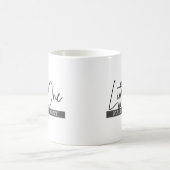 おばさんおめでとう妊娠発表ギフト コーヒーマグカップ (中央)