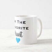 おばさんお気に入りののマグ コーヒーマグカップ (正面右)