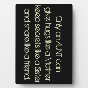 おばさんだけが…...家族友好プラーク フォトプラーク