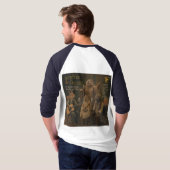 おばさんとおじさん:パロディ Tシャツ (裏面フル)