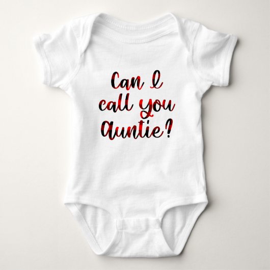 おばさんと呼んでもいい？ ベビーボディスーツ (正面)