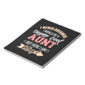 おばさんになすごいるカッコいい ノートパッド (回転)