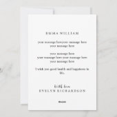 おばさんに昇格 / おしゃれハートおばさんに シーズンカード (裏面)