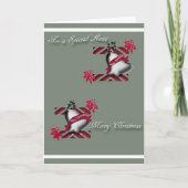 おばさんのためのクリスマスグリーティングカード シーズンカード (正面)