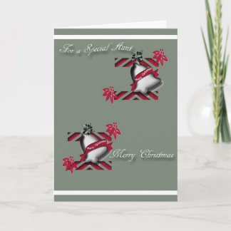 おばさんのためのクリスマスグリーティングカード シーズンカード