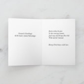 おばさんのクリスマスカード シーズンカード (内部)