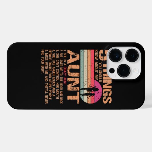 おばさんの母Da iPhoneケース (裏面横)