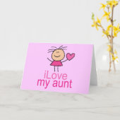 おばさんのTシャツが大好き カード (黄色い花)