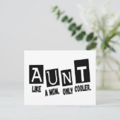 おばさんはお母さんばかりクールだ ポストカード (スタンド正面)