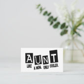 おばさんはお母さんばかりクールだ 名刺 (スタンド正面)