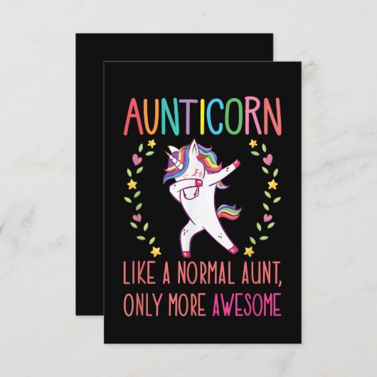 おばさんは普通のおばさんのように、もっと多く素晴らしの 出欠カード (正面/裏面)