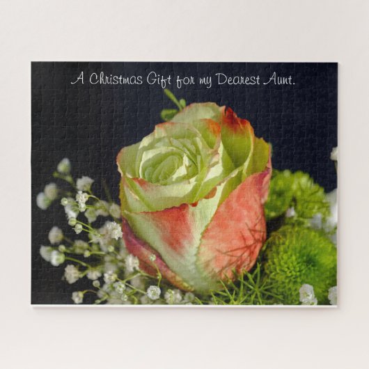 おばさんへのクリスマスギフト親愛だよ。 ジグソーパズル (横)