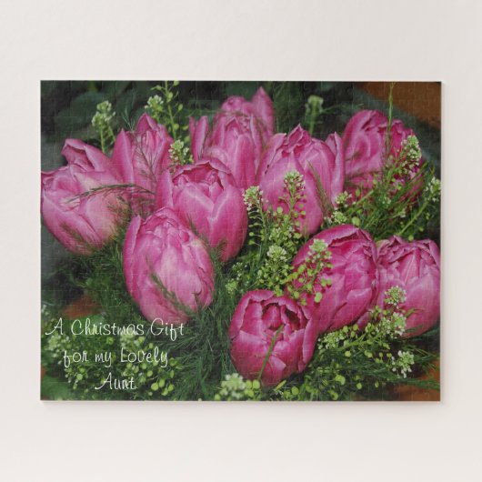 おばさんへのクリスマスギフト親愛だよ。 ジグソーパズル (横)