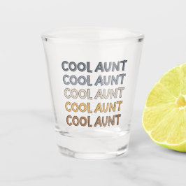 おばさんカッコいいがモダンおばさんへのかわいいプレゼント ショットグラス