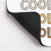 おばさんカッコいいがモダンおばさんへのかわいいプレゼント マウスパッド (コーナー)