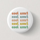 おばさんカッコいいモダンレトロおばさんかわいいプレゼント|過去記事 缶バッジ (正面)