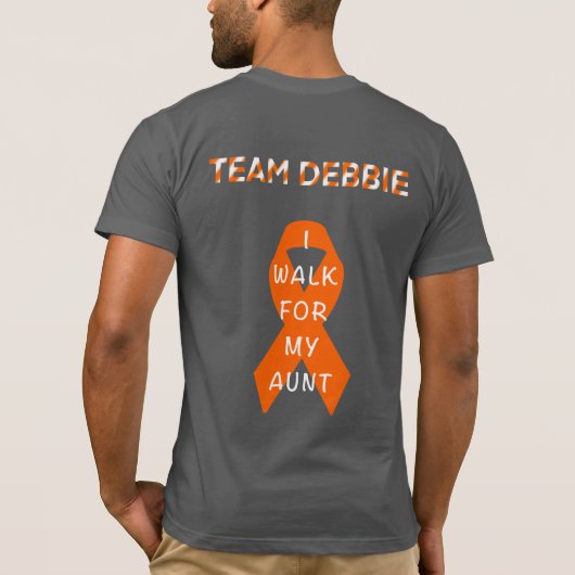 おばさんシャツ Tシャツ (裏面)