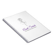 おばさんノート – 私たちの家族のハート ノートブック (右側)