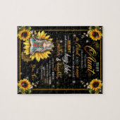 おばさんプレゼント |姪からの叔母への手紙 ジグソーパズル (横)