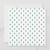 おばさんユル！ホリデーカードデザイン (裏面)