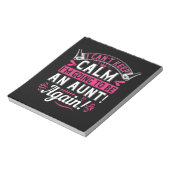 おばさん保になるなんて落ち着かない!もう一度!- ノートパッド (回転)