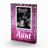 おばさん妊娠告知ベビーガール超音波検査 フォトブロック (右)