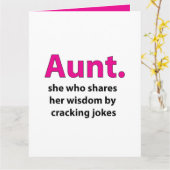 おばさん引用おばさん カード (黄色い花)